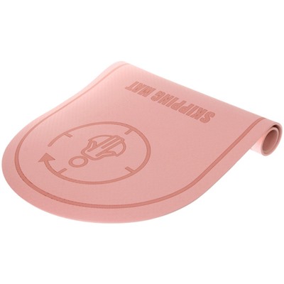 Коврик для прыжков на скакалке "Sportage" 6 мм 126*61 см, розовый