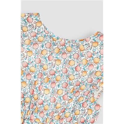 JoJo Maman Bébé Floral Playsuit