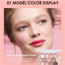 Тени для век O.TWO.O Color And Texture Of Eye Makeup 12 цветов № 1 18 g