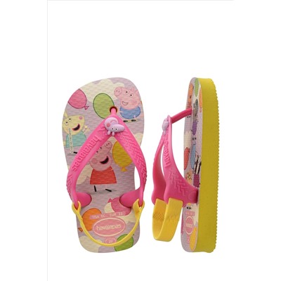 Havaianas Baby Yellow Peppa Pig Sandals