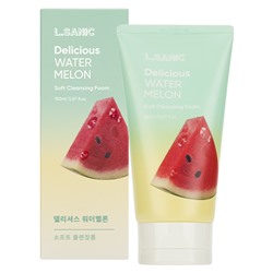 L.Sanic Delicious Watermelon Soft Cleansing Foam, 150ml Очищающая пенка для умывания с экстрактом арбуза 150мл