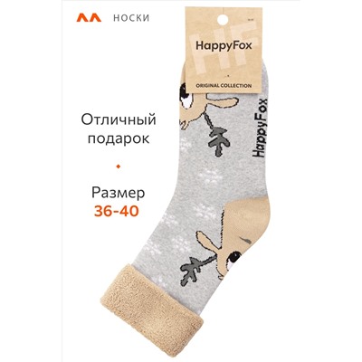 Махровые носки Happyfox