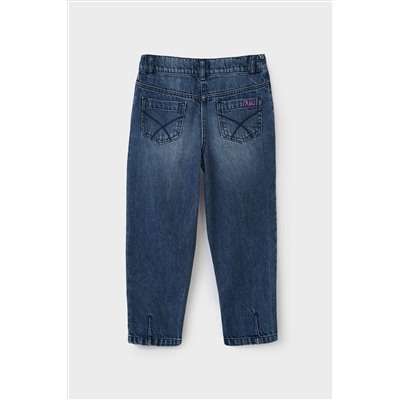 Crew Clothing Company Blue Cotton Loose Jeans