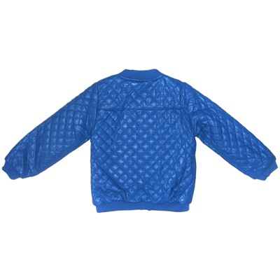М.5530 Куртка синяя кожаная (92, 104, 110)