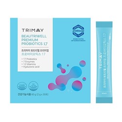 Комплекс из 17 видов супер пробиотиков Trimay  BeautriWell Premium Probiotics 17 (30 саше)