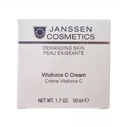 JANSSEN DEMANDING SKIN 0022 Vitaforce C Cream  Регенерирующий крем с витамином С 50 мл