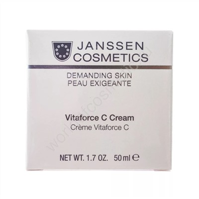 JANSSEN DEMANDING SKIN 0022 Vitaforce C Cream  Регенерирующий крем с витамином С 50 мл