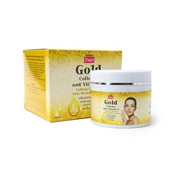 [BANNA] Крем-лифтинг для лица ЗОЛОТО/КОЛЛАГЕН/ВИТАМИН Е укрепляющий Gold Collagen And Vitamin E Cream, 100 мл