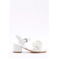 River Island Girls Flower Heel Sandals