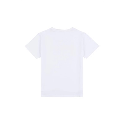 Juicy Couture Girls Tonal White T-Shirt