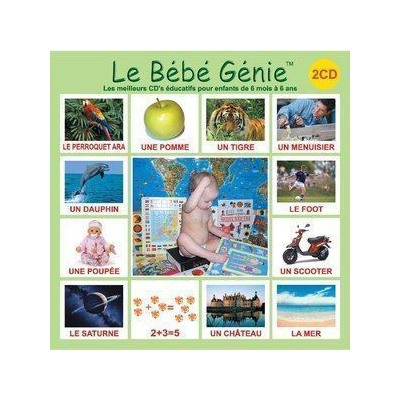 CD ROM “Le Bebe Genie тм” – комплект из 2-х дисков на фр. языке