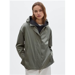 CROPPED TECHNICAL PARKA WITH VENTS