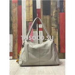 9723 gray сумка Wifeore натуральная кожа 25x9x34