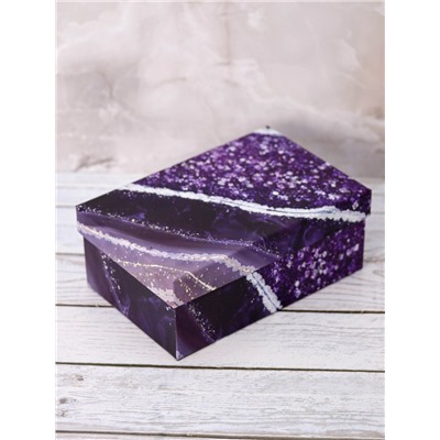 Подарочная коробка «Amethyst», purple (21*14*8.5)