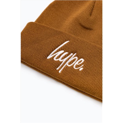 Hype White Script Hat