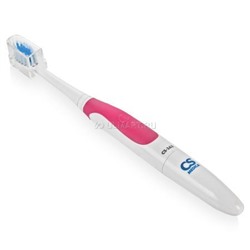 Электрическая звуковая зубная щетка OMRON CS Medica SonicPulsar CS-161, розовая, 22000 движ/мин., 2 насад.