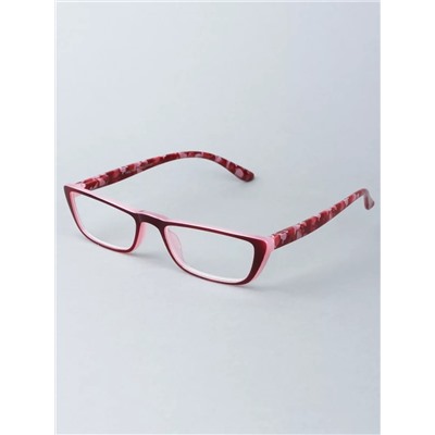 Готовые очки FM 0275 C894 Красные (+1.00)
