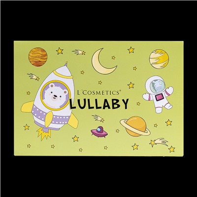 Подарочный набор  LULLABY  Мыльное путешествие                                                                              (  Шампунь  Для легкого расчесывания  250 мл
 Гель для купания  Нежный 350 мл
 Пластилин для ванны Оразавр  Оранжевый  120 мл
LC | LULLABY  Жидкое мыло  Осьминожка 300 мл
Мочалка детская "Зверюшки"
Бумага тишью с логотипом LC розовая
Подарочная коробка  LULLABY (обечайка + короб) )