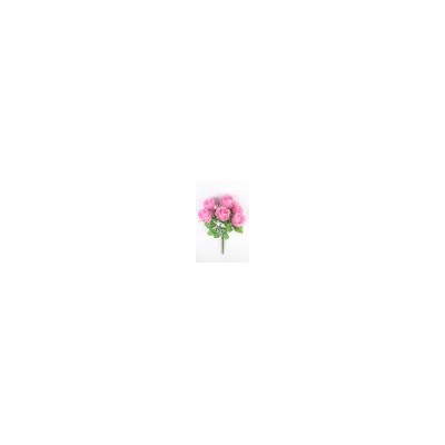 Искусственные цветы, Ветка в букете бутон роз 6 голов (1010237)