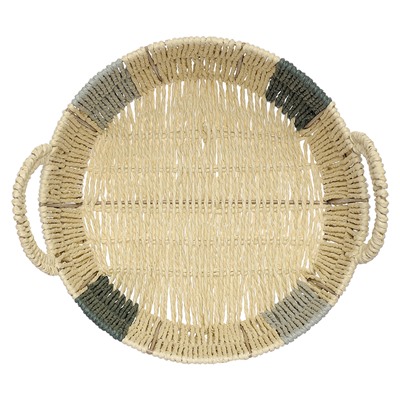 Корзина плетеная круглая Bodhran Sage из коллекции Ethnic, размер S