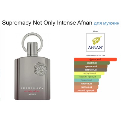 AFNAN SUPREMACY NOT ONLY INTENSE men