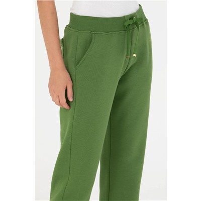 Женские зеленые спортивные штаны Неожиданная скидка в корзине