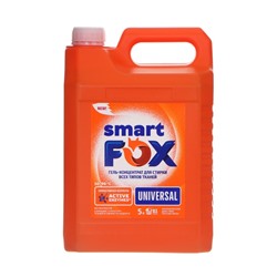 Гель для стирки SMART FOX UNIVERSAL, 5 л