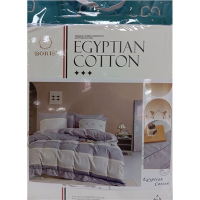 Много цветов! Комплект постельного белья Boris EGYPTIAN COTTON ⭐⭐⭐ из высококачественного материала полуторка