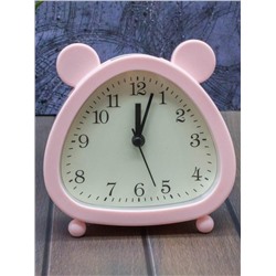 Часы-будильник «Cute ears», pink