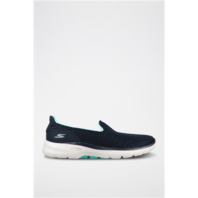 Slip-on Go Walk 6 - Big Splash Azul marino