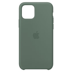 Силиконовый чехол для iPhone 11 Pro зеленый