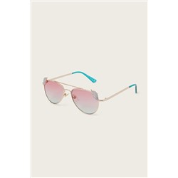 Monsoon Unicorn Blue Embellished Sunglasses