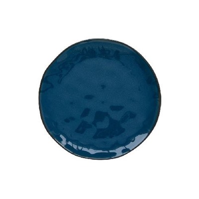 Тарелка закусочная (синий) Interiors без инд.упаковки Easy Life EL-R2012_INTB
