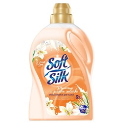 SOFT SILK Ополаскиватель для тканей "Кашемир и рисовое молочко" 2л NEW