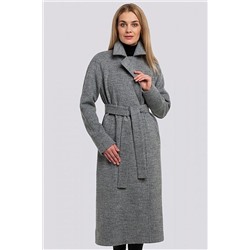 Пальто GIPNOZ 618-Р светло-серый меланж