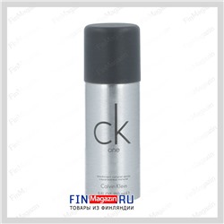 CALVIN KLEIN дезодорант-спрей унисекс CK One 150 мл