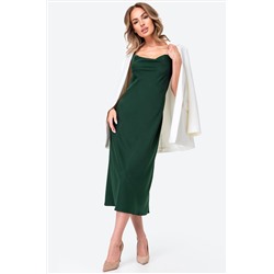 Женское вечернее шелковое платье комбинация Happy Fox Размер 46