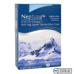 Масло криля Neptune Omega-3 30 капсул