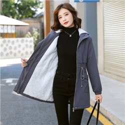 Куртка женская  арт МЖ86, цвет:серый утеплённый