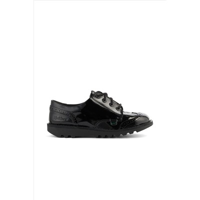 Kickers Kick Lo Black Brogues