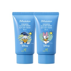 Солнцезащитный крем JMsolution x Disney охлаждающий - Edelweiss Glacier Water Alps Sun Сream Snow SPF 50+ PA++++, 50 мл