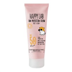 HAPPY LAB Крем солнцезащитный для лица и тела SPF50+ / Sun Protection Cream, 70 мл