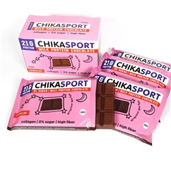 ChikaLab - Шоколад протеиновый без сахара (100гр) Варианты Молочный шоколад с кешью