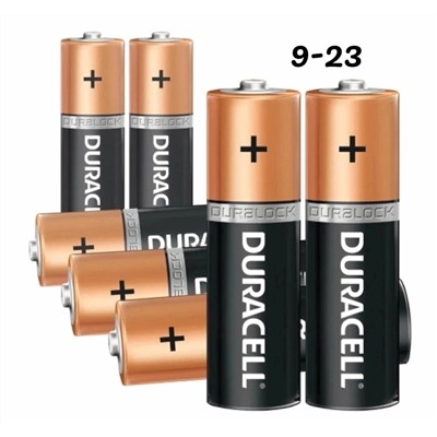 Батарейки  Duracell  (AAA) (АА)  по 12 шт