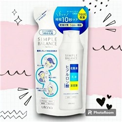 Лосьон "Simple Balance" для кожи лица "3 в 1" (лос+мол+эссен) с гиалур кислотой и SPF5/UV 200 мл