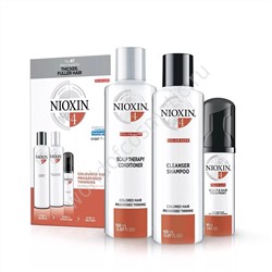 Nioxin System 4 Hair System Kit XXL Набор (Система 4) для заметно редеющих волос тонких химически обработанных волос, 700мл
