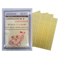 Germanium&Chitosan health pad(25pcs)/Лечебный пластырь с германием и хитозаном