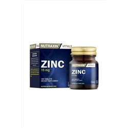 Nutraxin Zinc 15 Mg 100 Tablet 8680512627012