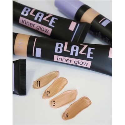 LiLo Тональный крем LILO BLAZE inner glow тон 11 Розово-бежевый (срок до 10.2024)