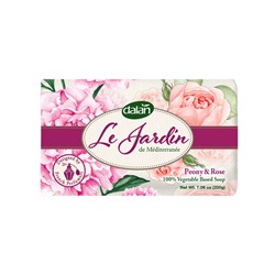 Мыло Le Jardin Парфюм Пион и роза 200гр (24шт/короб)